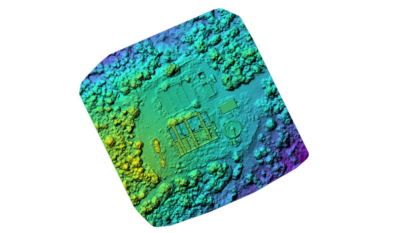 Τρισδιάστατη αποτύπωση εγκατάστασης με φωτογραμμικές μεθόδους (WebODM)